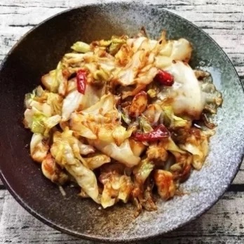 Hunan Style Spciy Cabbage Dry Pot 干锅包菜