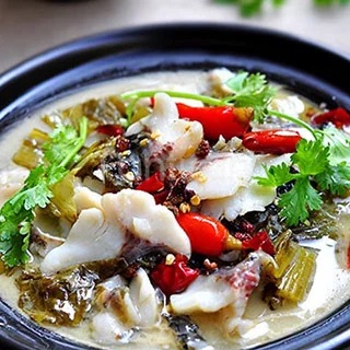 Hunan Style Sauerkraut Fish Dry Pot 干锅酸菜鱼片
